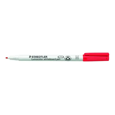 Produktbild von STAEDTLER Lumocolor 301 Whiteboard-Marker im Stiftformat Einzelprodukt rot