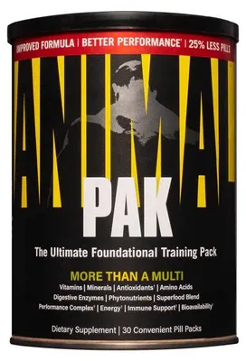 Produktbild von Universal Nutrition Animal Pak (30) Standard - Vitamine, Mineralien & Gesundheit - Vitamine & Mineralien-Komplex