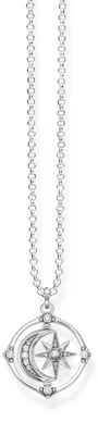 Produktbild von Thomas Sabo Kette mit Anhänger Stern/Mond KE1985-643-14 Silber