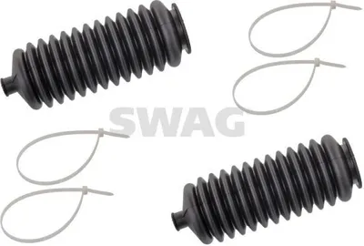Produktbild von SWAG Faltenbalgsatz Lenkung 60 10 3865 vorne links vorne rechts 155mm 0 172kg
