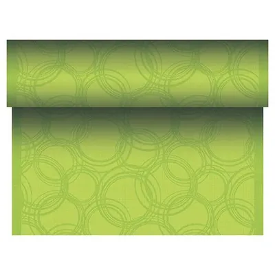 Produktbild von Papstar Tischläufer, PV-Tissue limonengrün "ROYAL Collection" 24 m x 40 cm "Bubbles", 4 Rollen