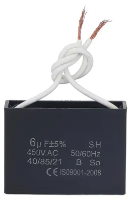 Produktbild von Startkondensator 450 V AC 6 μF 50/60 Hz Motorlauf-Zubehörteil für Lüfterpumpengenerator