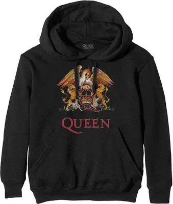 Produktbild von Queen Classic Crest Black M Hoodie