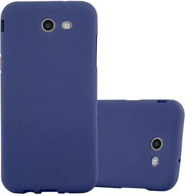 Produktbild von Cadorabo Schutzhülle für Samsung Galaxy J3 2017 US Version Hülle in Blau Handyhülle TPU Etui Cover Case