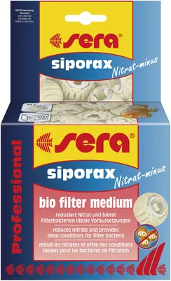 Produktbild von sera siporax Nitrat-Minus Professional 145 g | Hochleistungsfiltermedium für