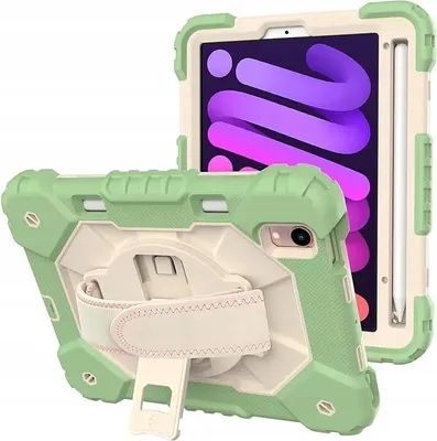Immagine prodotto di Custodia per Samsung Galaxy Tab A7 10.4" con supporto e tracolla verde
