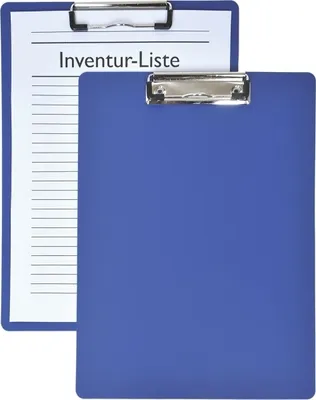 Zdjęcie produktu dla keine Marke 80001-40 Klemmbrett blau