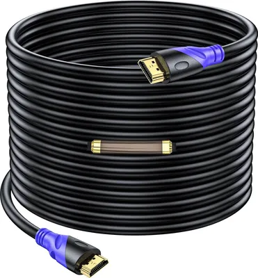 Obrázok produktu pre Kábel HDMI 2.0 30 m 4K/60Hz 18 Gbps pozlátené konektory Full HD 3D TV PS5 PC