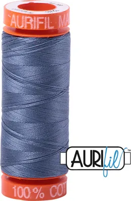 Produktbild von AURIfil Nähgarn MK50WT 1300m, 100% CO : 1248 Dark Grey Blue AURIfil: 1248 Dark Grey Blue