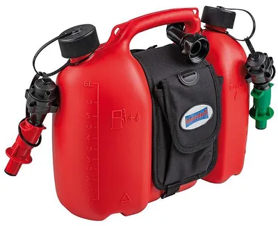 Produktbild von HÜNERSDORFF Doppelkanister Profi 6+3,5 l Rot