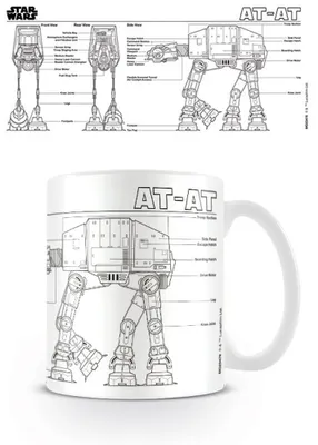 Produktbild von Empireposter 714046, Einzelbild, 0,32 l, Schwarz, Weiß, Keramik, Becher, Universal