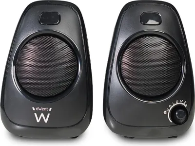 Zdjęcie produktu dla Ewent EW3527, 2.0 kan., Przewodowa, 6 W, 80 - 20000 Hz, Czarny