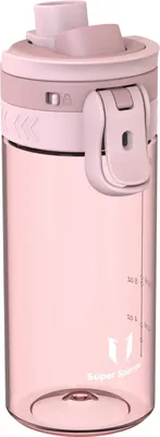 Produktbild von Super Sparrow Trinkflasche - Tritan Wasserflasche 500ml, 750ml, 1000ml BPA-frei Ideale Sportflasche Ein-Klick Schnellfluss TouchGulp Trinkflaschen