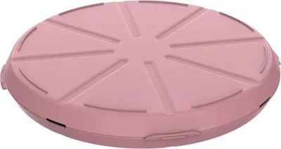 Image de Boîte à pizza 'ToGo' - boîte de rangement sans BPA pour pizza Boîte en plastique réutilisable en matériau recyclable - rouge raffiné