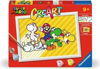 Image de Ravensburger CreArt Peinture sur Numéro - Super Mario