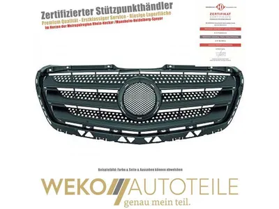 Produktbild von Kühlergitter DIEDERICHS 1663140 für MERCEDES-BENZ