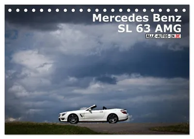 Produktbild von Mercedes-Benz SL 63 AMG (Tischkalender 2027 DIN A5 quer), CALVENDO Monatskalender