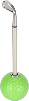 Produktbild von Golfstifte Dekorationen Office Desk Multifunktion Stift Haltestand mit Ball Design (grün)