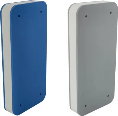 Produktbild von Bootsfender Plattenfender Flachfender Rammschutz Anlegeschutz Stegfender Schwimmhilfe Boote Größe: 95x31 cm | Blau