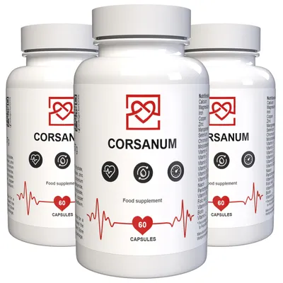 Produktbild von Corsanum - 180 Kapseln (3x 60 Kapseln), 3er Pack