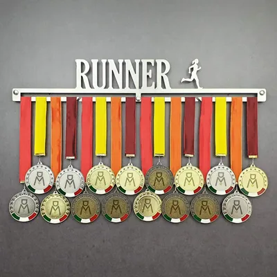 Productafbeelding van Solidchoice - Medaille Hanger voor Marathonlopers van Roestvrij Staal