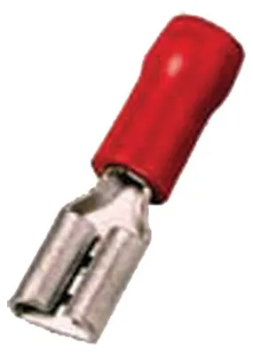 Produktbild von Intercable Flachsteckhülse ICIQ128FH 0.5-1qmm 2.8 x 0.8 rot