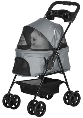 Obrázok produktu pre Vozík pre psov Pawhut PawHut s držiakom na poháre D00-127
