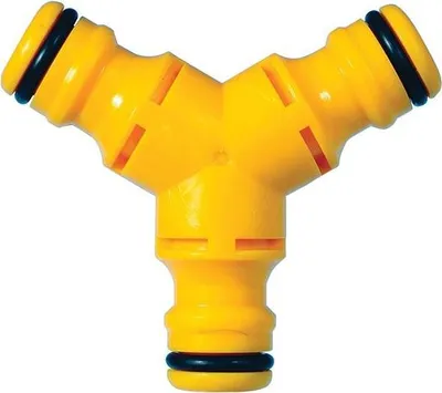 Immagine prodotto di Hozelock 2293 Connettore a Y 12,5 mm (1/2 pollice) TK12024 (Taglia unica) (Multicolore)