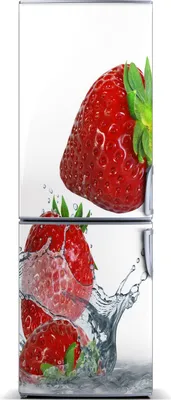 Produktbild von Tulup Kühlschrankdekoration - Magnetmatte - 60 cm x 180 cm - Magnet auf dem Kühlschrank - Erdbeeren