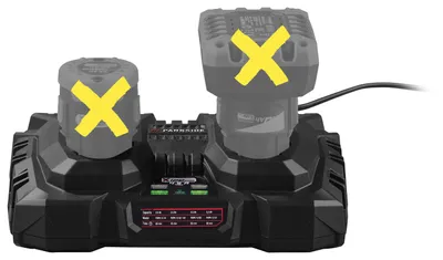 Produktbild von PARKSIDE® 12 V / 2 x 4,5 A / Doppel-Ladegerät »PDSLK 12 B2«, ohne Akkus