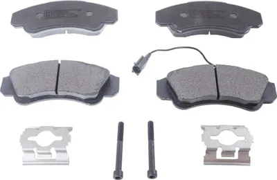Image de MS 13046049792N-SET-MS Plaquettes de frein, mâchoires de frein essieu avant pour PEUGEOT BOXER Bus (230P)