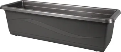 Obrázek produktu pro Nohel Garden Truhlík LOBELIA plastový Barva: Antracit, Šířka: 40 cm