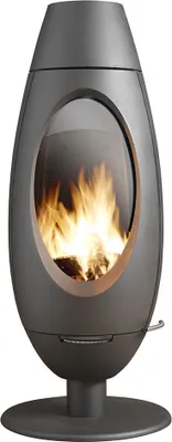 Produktbild von Holzofen -  Ode - 10 KW - Gusseisen - Holzscheite 25 cm