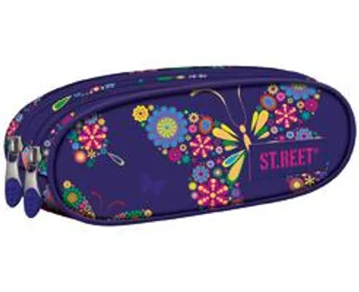 Produktbild von St. Majewski ST.REET Butterfly 2-Fächer Federmappen-Etui