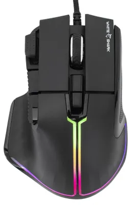 Zdjęcie produktu dla Mysz gamingowa White Shark MARROK, 12 000 dpi, czarna