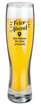 Produktbild von Gilde Glas Weizenbierglas Feierabend