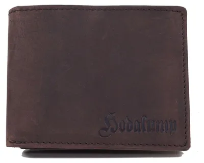 Produktbild von Hodalump & Ratschkatl Herren Geldbörse Geldtasche Simmerl Leder Braun