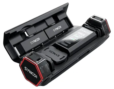 Image de Microphone cravate, système sans fil double, batterie rechargeable, G4