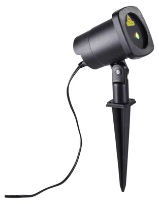 Produktbild von JUST LIGHT LASER LED Erdspießleuchte Laser Grün,Rot max.6W schwarz IP44 19940-18
