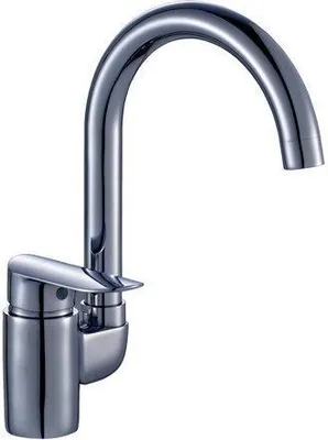 Obrázek produktu pro Designová dřezová baterie stojánková s výpustí U-Chrom