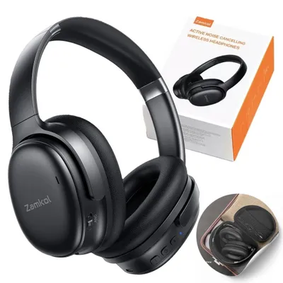 Zdjęcie produktu dla Słuchawki Bezprzewodowe Nauszne Bluetooth z Mikrofonem Zamkol ZH700