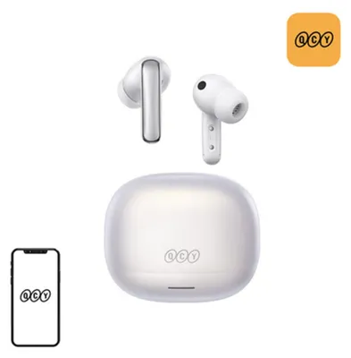 Obrázok produktu pre Bezdrôtové slúchadlá QCY Melobuds N65 (biela)