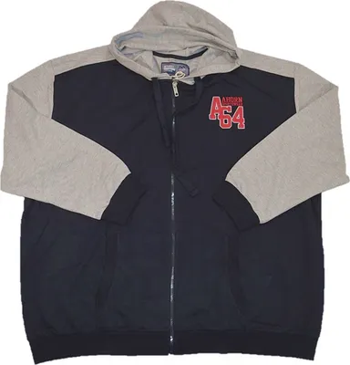 Produktbild von Übergrößen AHORN SPORTSWEAR Kapuzensweatjacke TIM Navy 3XL