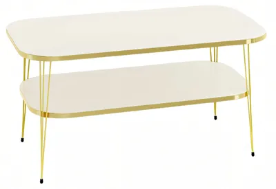 Immagine prodotto di Elegante tavolino in legno beige, moderno e senza tempo