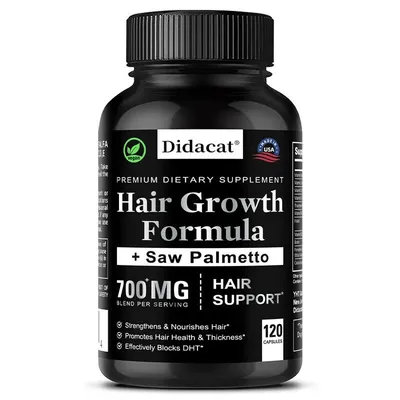 Produktbild von DHT-Blocker | Vitamine für Haarwachstum (Männer und Frauen), Sägepalme