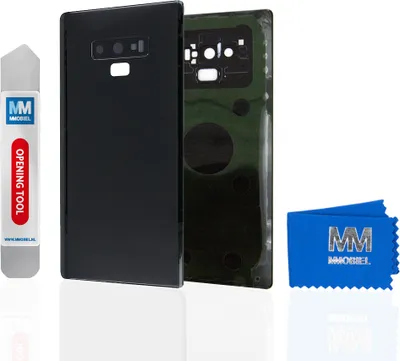 Produktbild von MMOBIEL Akkudeckel mit Linse für Samsung Galaxy Note 9 N960 (SCHWARZ) Backcover