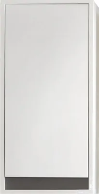 Produktbild von trendteam Bad Hänge-Stauraumelement Sol Weiß Nachbildung/Weiß Hochglanz Lack 35 x 73 x 23 cm