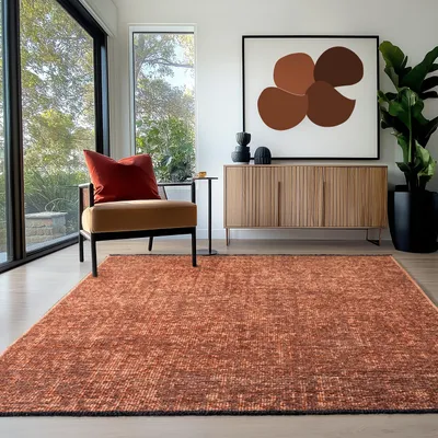 Produktbild von Homebyhome, Baumwolle Teppich Chenille Waschbar, Boho-Stil, Rutschfest & Weich, für Wohnzimmer, Schlafzimmer, Grösse: 160x230 cm