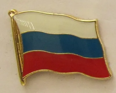 Produktbild von Pin Anstecker Flagge Fahne Russland Nationalflagge