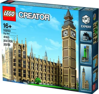 Produktbild von LEGO Creator Expert Big Ben, Bausatz, 16 Jahr(e), 4163 Stück(e), 3,54 kg